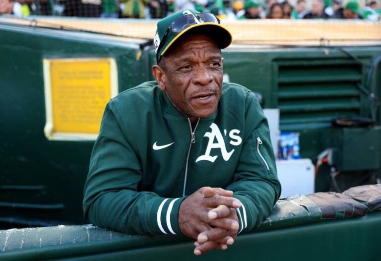 El mejor primer bate y una leyenda de Grandes Ligas. Luto en el béisbol tras la muerte de Rickey Henderson