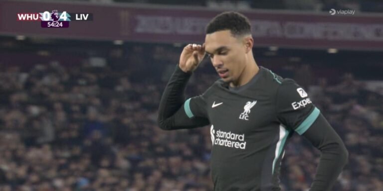 El gesto de Alexander-Arnold ante los rumores de su fichaje por el Madrid