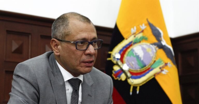 Ecuador descarta negociar con Venezuela la liberación del exvicepresidente Jorge Glas