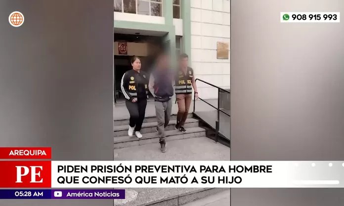 Piden prisión preventiva para venezolano que mató a su hijo
