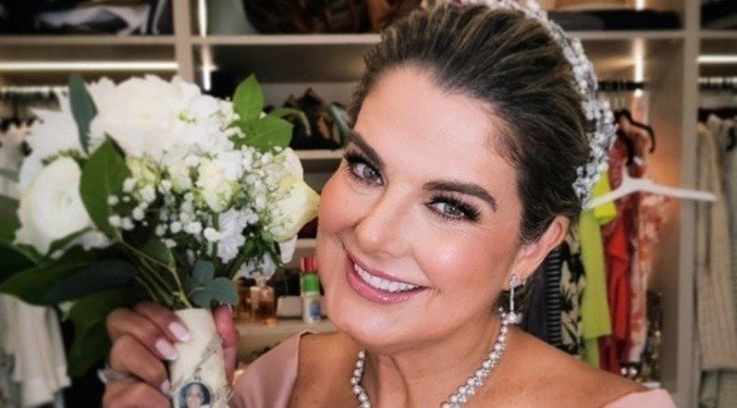 La ex Miss Venezuela Inés María Calero se casó nuevamente en Miami La ex Miss Venezuela Inés María Calero se casó nuevamente en Miami