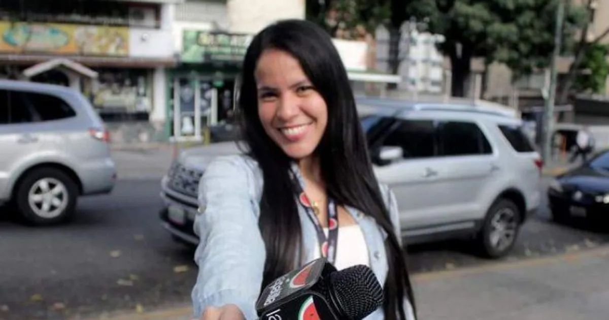Excarcelan a periodista acusada por el régimen venezolano de terrorismo Excarcelan a periodista acusada por el régimen venezolano de terrorismo