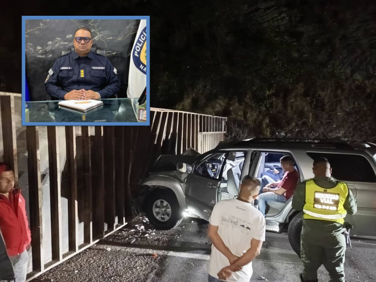 Murió jefe de la DIP Aragua en accidente de tránsito