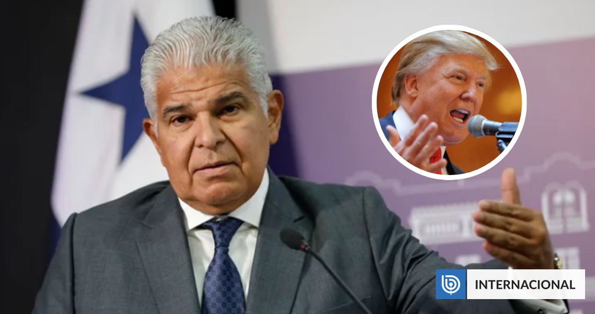 “La respuesta es no”: Presidente de Panamá responde a amenazas de Trump por peajes del Canal | Internacional “La respuesta es no”: Presidente de Panamá responde a amenazas de Trump por peajes del Canal | Internacional