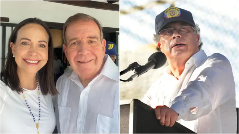 Venezuela: María Corina Machado le pide a Gustavo Petro que asista a la posesión de Edmundo González Venezuela: María Corina Machado le pide a Gustavo Petro que asista a la posesión de Edmundo González