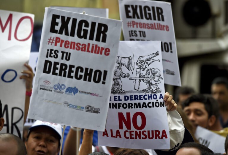 Relatoría para la Libertad de Expresión condenó la represión contra la prensa en Venezuela