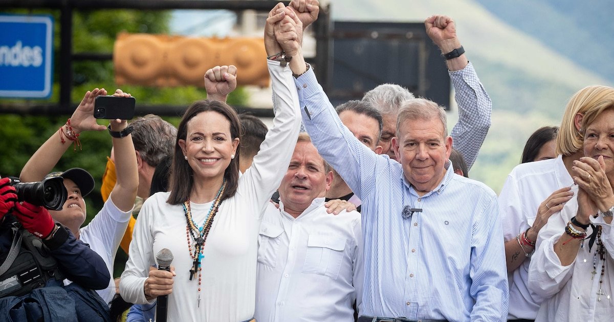 María Corina Machado y Edmundo González Urrutia llamaron a los ciudadanos venezolanos a revivir las protestas en enero María Corina Machado y Edmundo González Urrutia llamaron a los ciudadanos venezolanos a revivir las protestas en enero