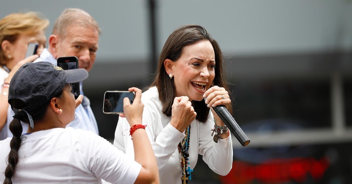 La UE “deplora” la “intimidación” contra María Corina Machado tras su detención en Venezuela La UE “deplora” la “intimidación” contra María Corina Machado tras su detención en Venezuela