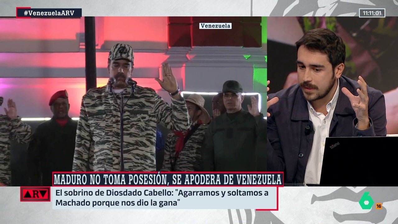 Eduardo Saldaña explica las “dos vías” de la estrategia de la oposición venezolana a Maduro y el papel de Corina Machado Eduardo Saldaña explica las “dos vías” de la estrategia de la oposición venezolana a Maduro y el papel de Corina Machado