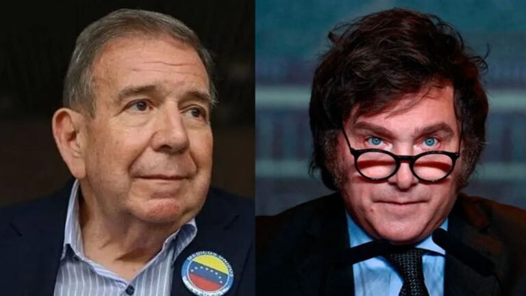 Javier Milei recibirá este sábado en Casa Rosada al líder opositor venezolano Edmundo González Urrutia