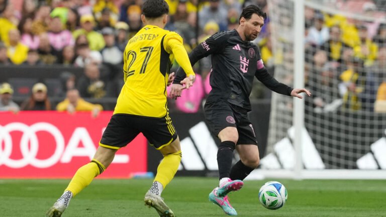 Inter Miami sufrió pero es nuevo puntero en la MLS | El equipo de Mascherano venció 1-0 a Columbus Crew, el líder anterior