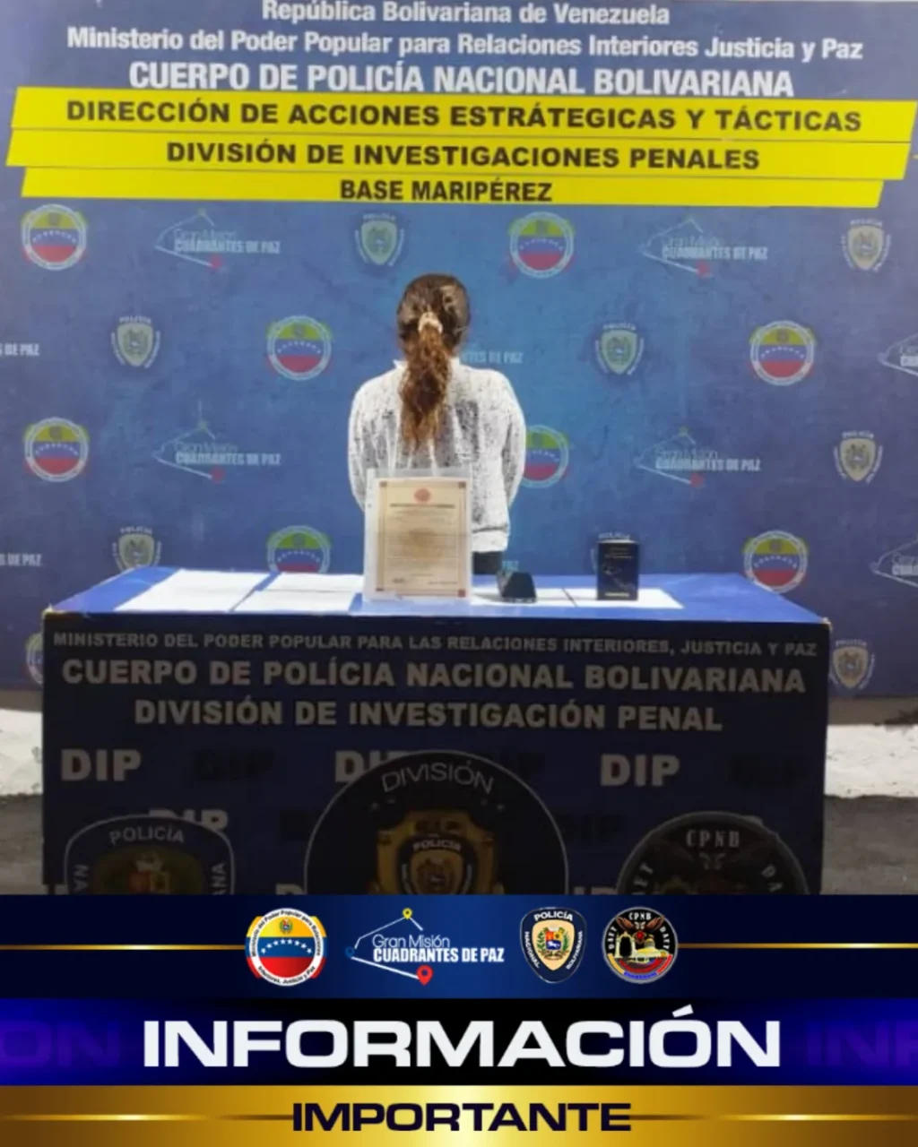 Atrapan a salvadoreña intentando cobrar 25 millones de dólares del BCV Atrapan a salvadoreña intentando cobrar 25 millones de dólares del BCV