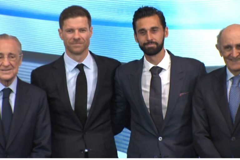 Arbeloa, el otro gran apoyo de Xabi Alonso en el día de su presentación