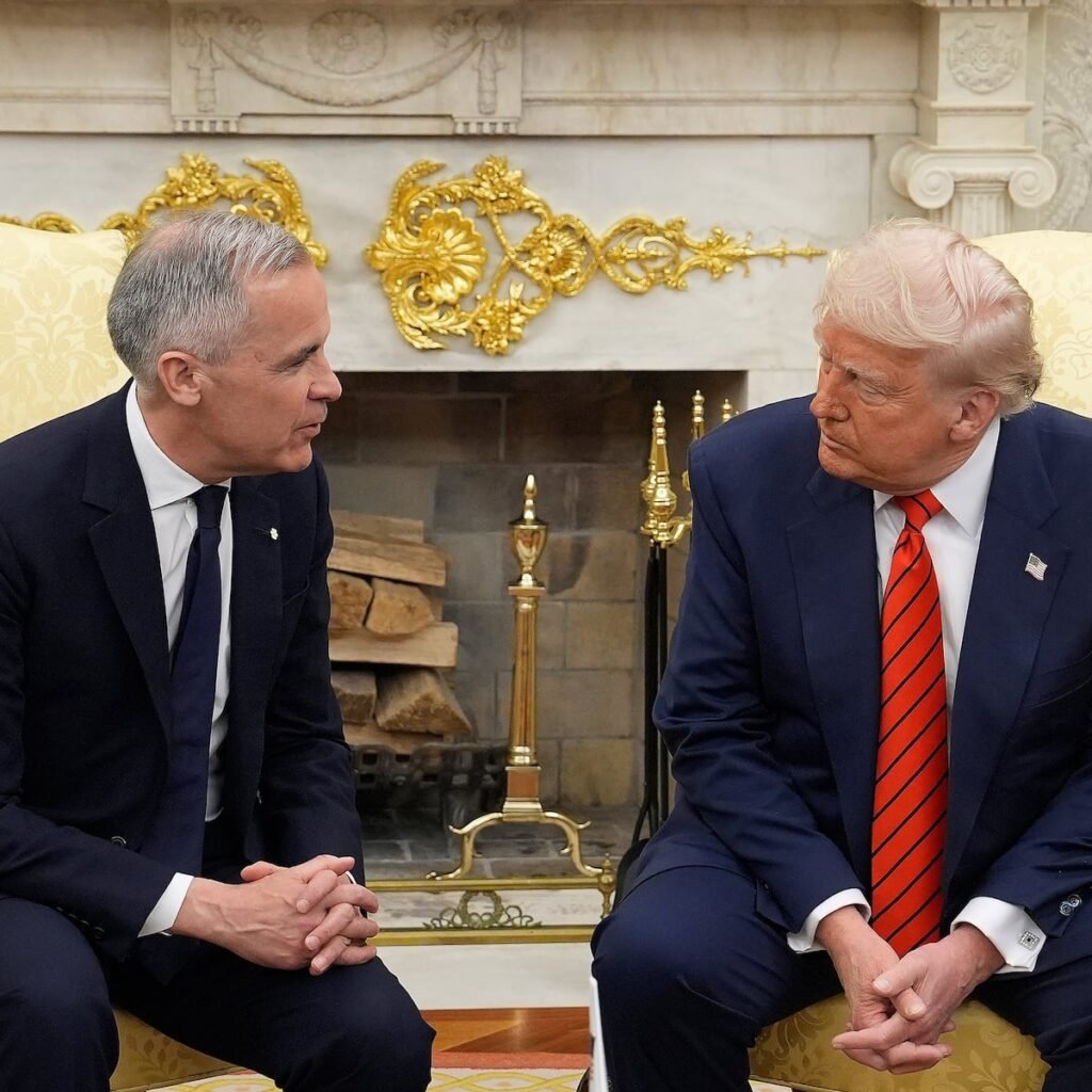 Trump y Carney, cara a cara: ¿qué ha pasado en su primer encuentro? | El PAÍS Exprés Trump y Carney, cara a cara: ¿qué ha pasado en su primer encuentro? | El PAÍS Exprés