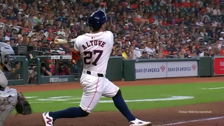 Jose Altuve iguala marca histórica de Luis Aparicio en MLB