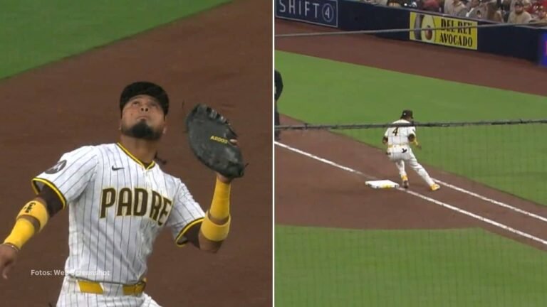 Luis Arráez salva a San Diego con 2 joyas defensivas