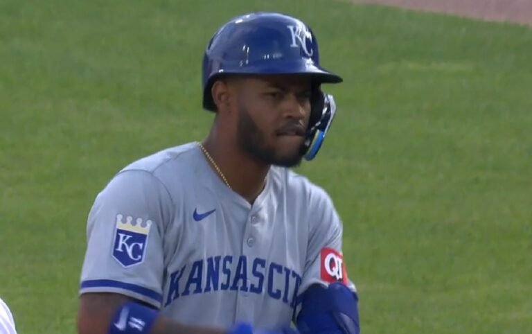 Maikel García extiende su cadena de juegos con hits y sigue subiendo su promedio