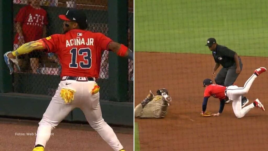 Ronald Acuña Jr. se roba el show con tirazo en Atlanta Ronald Acuña Jr. se roba el show con tirazo en Atlanta