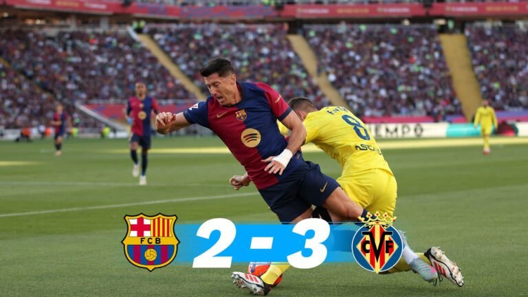 El Barcelona sigue de resaca y el Villarreal amarra la Champions