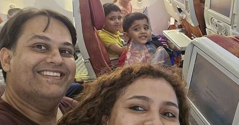 La última selfie antes de la tragedia de Air India: la historia de una familia que se mudaba a Londres