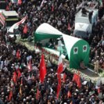 Funeral de una guerra en Teherán