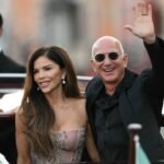 Lauren Sánchez impacta en la gran fiesta final de su boda con un romántico vestido bling bling de corte sirena