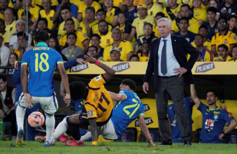 Pacho nubla el debut de Carlo Ancelotti con Brasil | Fútbol | Deportes