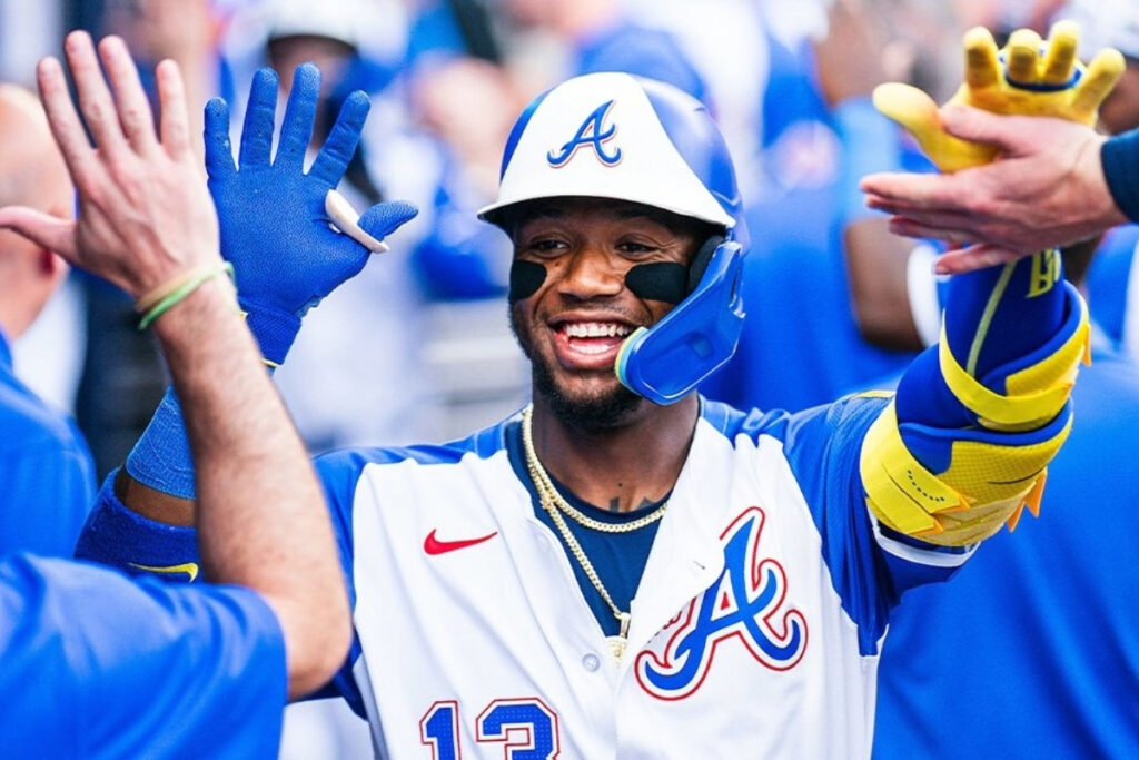 Ronald Acuña Jr. vuelve a ligar y aumenta su seguidilla de juegos Ronald Acuña Jr. vuelve a ligar y aumenta su seguidilla de juegos