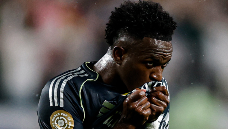 Así fue la reacción en directo de Guti tras el taconazo de Vinícius Júnior