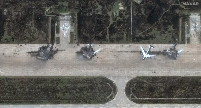 Guerra en Ucrania | Lo que revelan las imágenes satelitales sobre el daño que causó Ucrania a Rusia en la Operación Telaraña (y cómo sería la represalia) | Vladimir Putin | Volodymyr Zelensky | MUNDO