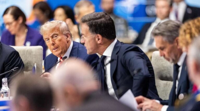 Donald Trump compara los ataques a Irán con Hiroshima y Nagasaki en la Cumbre de la OTAN