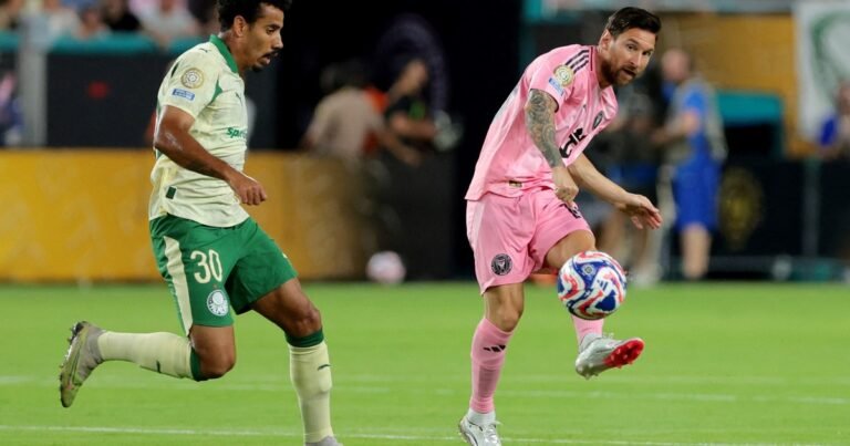 El partido de Messi vs. Palmeiras en el Mundial de Clubes :: Olé