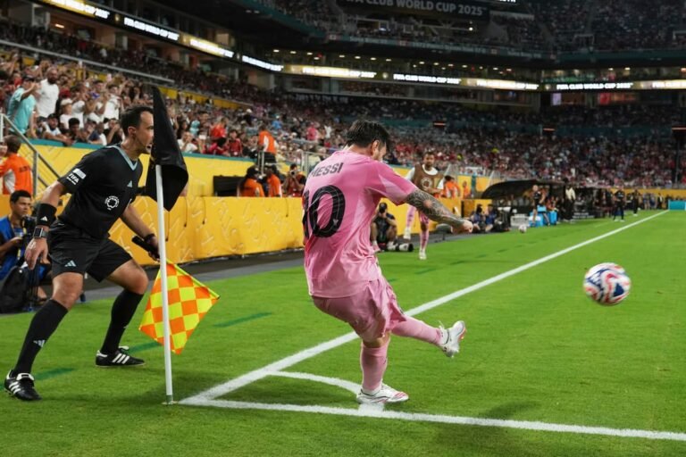 Messi y el Inter Miami empatan 0-0 con Al Ahly de Egipto al inaugurar el Mundial de Clubes