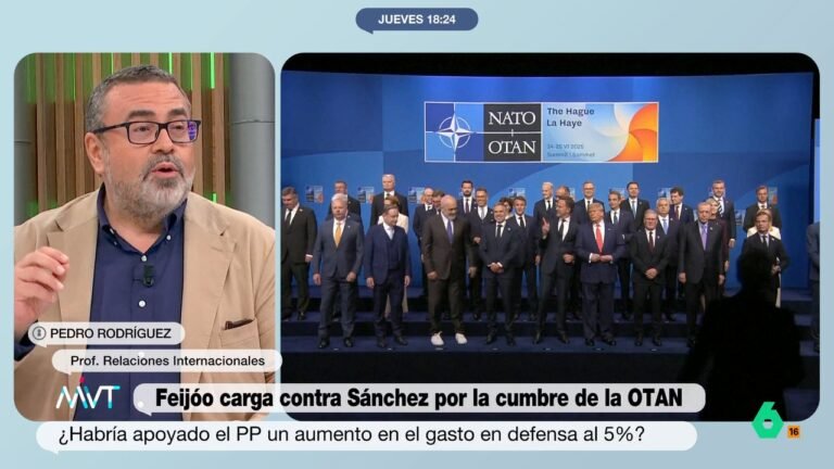 Pedro Rodríguez, sobre la cumbre de la OTAN: "Estamos en la democracia del peloteo"