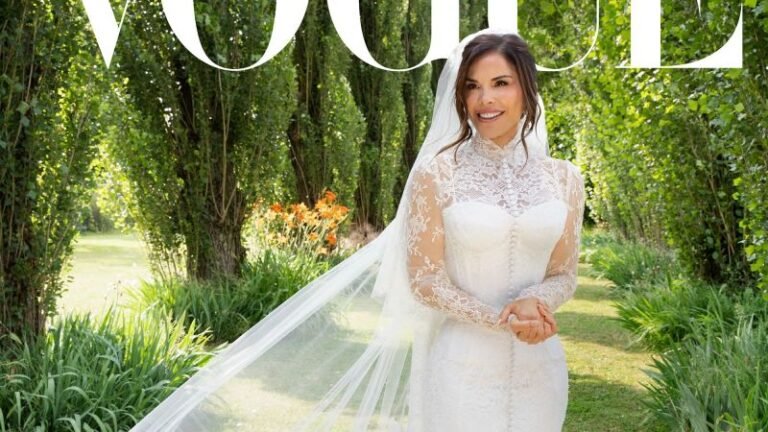 Revelan el vestido de novia de Lauren Sanchez para su boda con Jeff Bezos