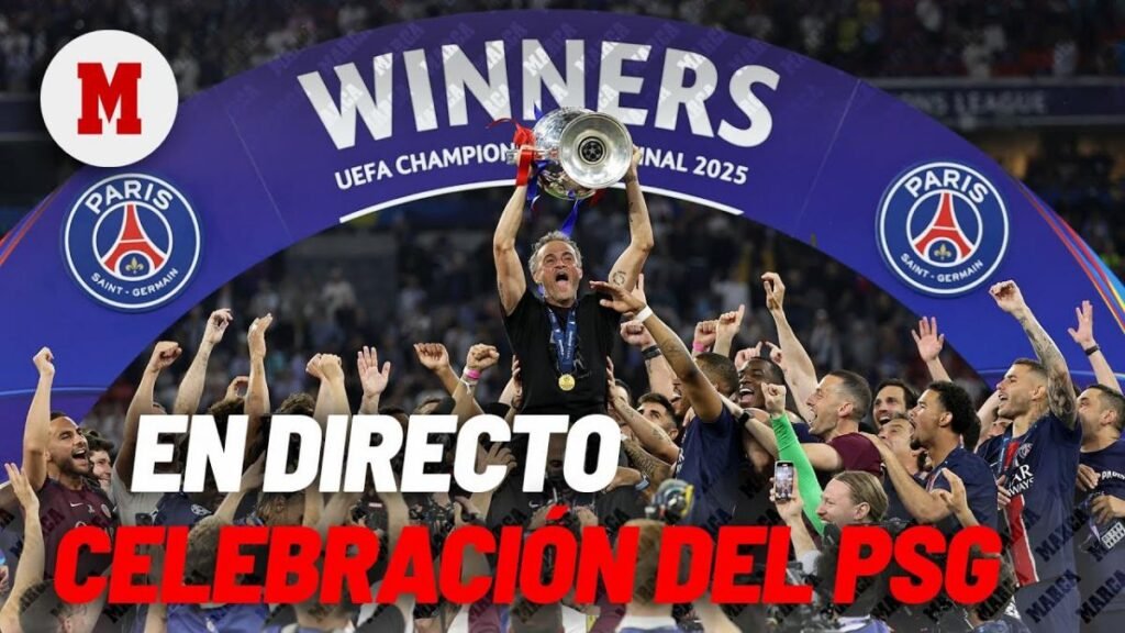 En directo | El PSG celebra su primera Champions por las calles de París En directo | El PSG celebra su primera Champions por las calles de París
